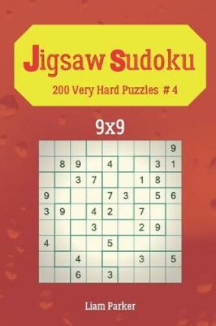 Cover of Jigsaw Sudoku - 200 Very Hard Puzzles 9x9 vol.4