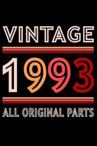 Cover of 1993 All Original Parts