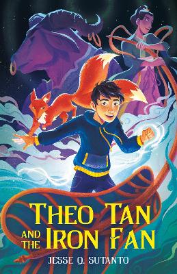 Book cover for Theo Tan and the Iron Fan