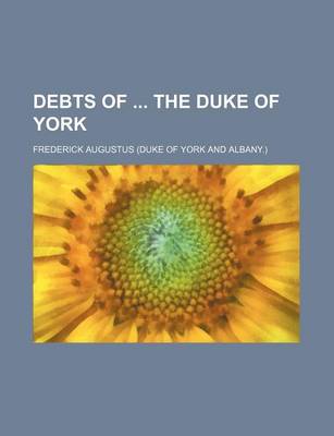 Book cover for Debts of the Duke of York