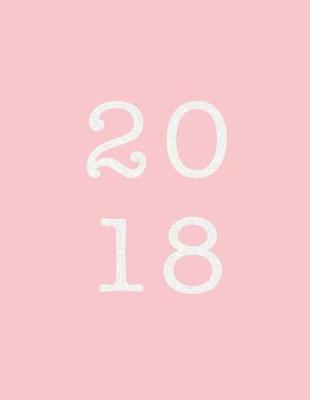 Cover of 2018 Weekly Planner Bubblegum Pink