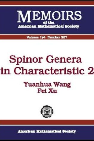 Cover of Spinor Genera in Characteristic 2