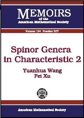 Cover of Spinor Genera in Characteristic 2