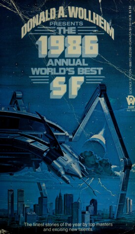 Book cover for 1986 Annual World's Best Sci-F