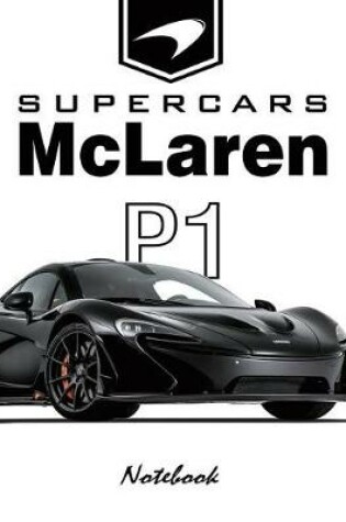 Cover of Supercars McLaren P1 Notebook