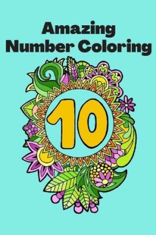 Cover of Amazing Number Coloring Book