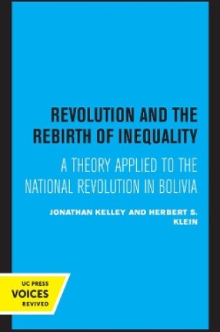 Cover of Revolution and the Rebirth of Inequality