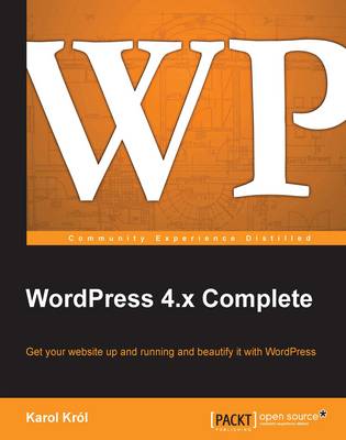 Book cover for WordPress 4.x Complete