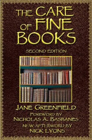 Cover of The Care of Fine Books