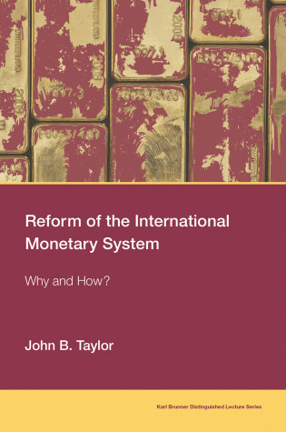 Cover of Reform of the International Monetary System