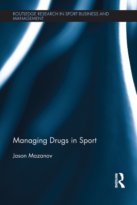 Cover of Managing Drugs in Sport