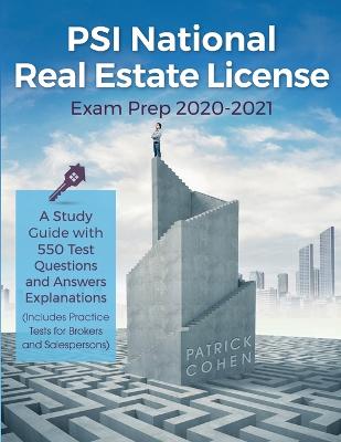 Book cover for PSI National Real Estate License Exam Prep 2020-2021