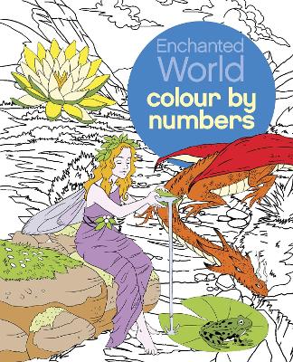 Book cover for Enchanted World Colour by Numbers