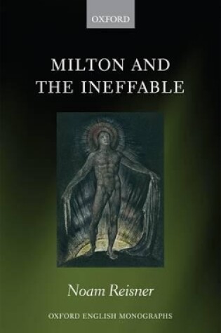 Cover of Milton and the Ineffable