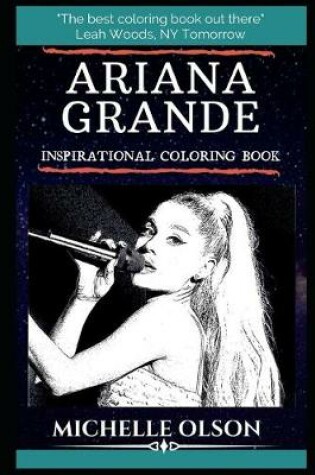 Cover of Ariana Grande Inspirational Coloring Book