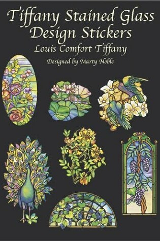 Cover of Tiffany Stained Glass Design Stickers