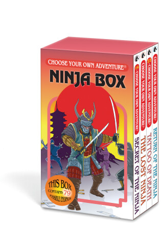 Cover of Choose Your Own Adventure 4-Book Boxed Set Ninja Box (Secret of the Ninja, Tattoo of Death, The Lost Ninja, Return Of the Ninja)