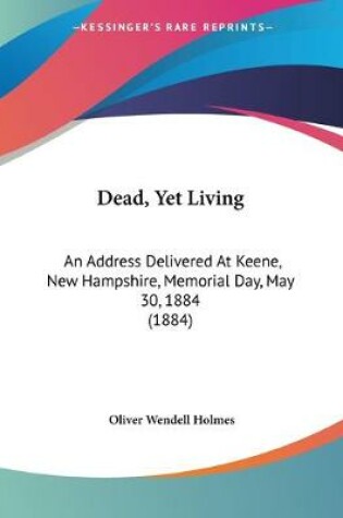 Cover of Dead, Yet Living