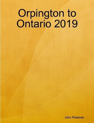 Book cover for Orpington to Ontario 2019