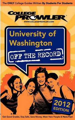 Book cover for University of Washington 2012