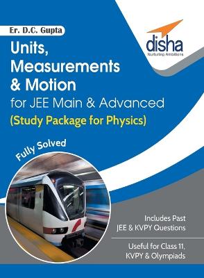 Book cover for Units, Measurements & Motion for Jee Main & Advanced (Study Package for Physics)
