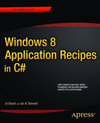 Book cover for Windows 8 Application Recipes in C#