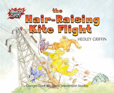 Book cover for The Hair-Raising Kite Flight