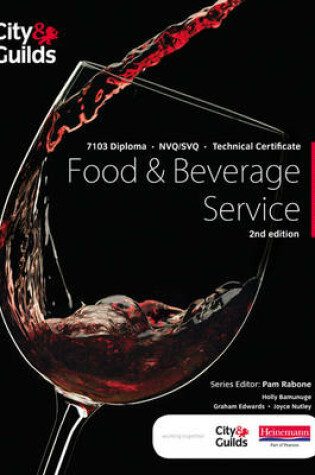 Cover of City & Guilds Level 1 & 2 Food & Beverage Service Candidate Handbook, 2nd edition