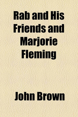 Book cover for Rab and His Friends and Marjorie Fleming