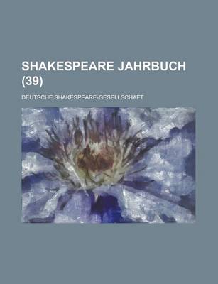 Book cover for Shakespeare Jahrbuch (39 )