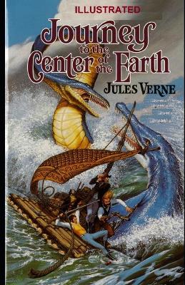 Book cover for A Journey into the Center of the Earth ILLUSTRATED