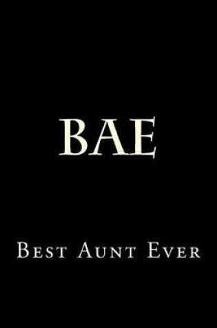 Cover of BAE Best Aunt Ever