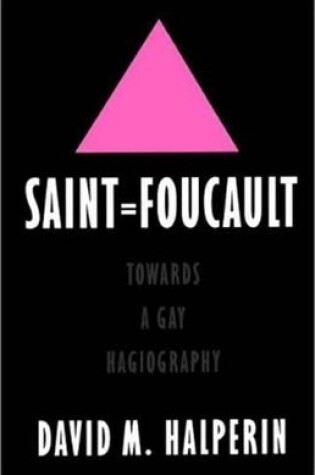 Cover of Saint Foucault