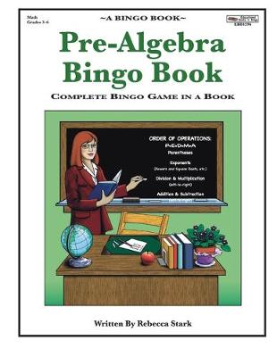 Book cover for Pre-Algebra Bingo Book