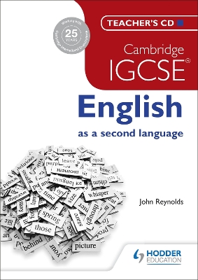 Book cover for Cambridge IGCSE English as a second language Teacher's CD