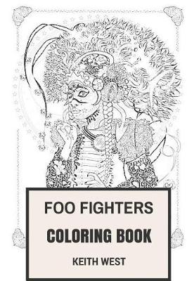 Book cover for Foo Fighters Coloring Book