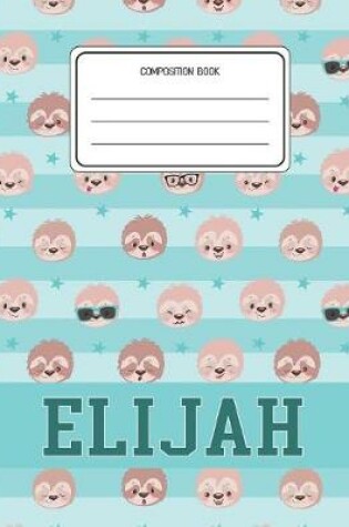 Cover of Composition Book Elijah