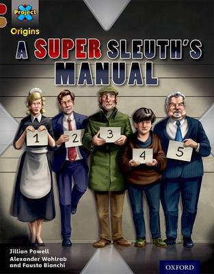 Book cover for Dark Red Book Band, Oxford Level 18: A Super Sleuth's Manual