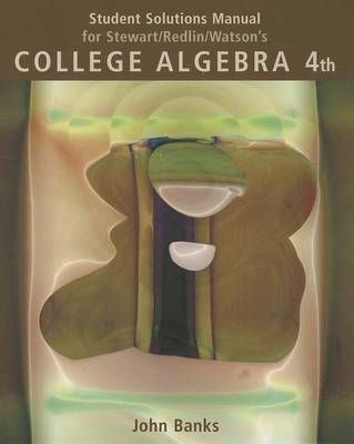 Book cover for Ssm College Algebra 4e