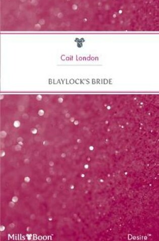 Cover of Blaylock's Bride