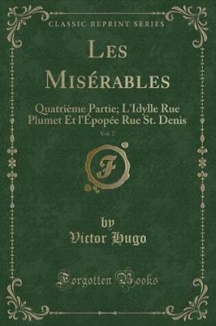 Cover of Les Misérables, Vol. 7