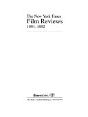 Book cover for Nyt Film Reviews 1991-1992 V18