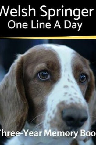 Cover of Welsh Springer - One Line a Day