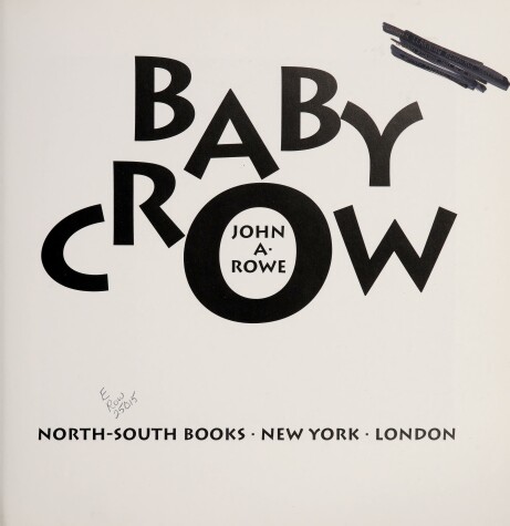 Book cover for Baby Crow