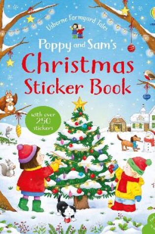 Cover of Poppy and Sam's Christmas Sticker Book
