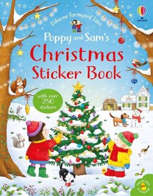 Cover of Poppy and Sam's Christmas Sticker Book