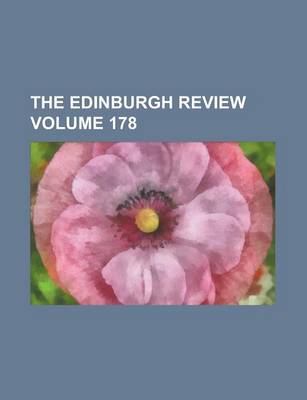 Book cover for The Edinburgh Review Volume 178