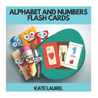 Book cover for Alphabet and Numbers Flash Cards