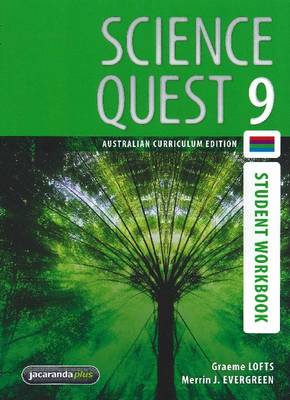 Cover of Science Quest 9 Australian Curriculum Edition Student Workbook