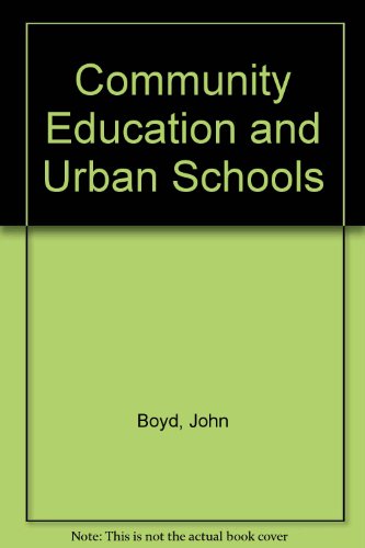 Book cover for Community Education and Urban Schools